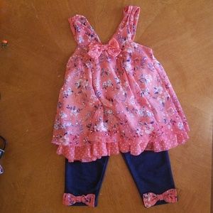 Little Lass Girls 2 piece Outfit